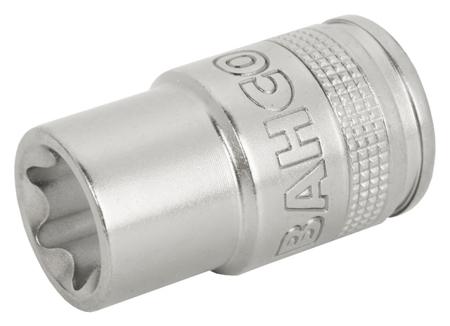 7800TORX-E8 Bahco 1/2 in Drive E8 Standard Socket, 38 mm Overall Length
