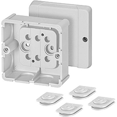 DP 9020 HENSEL DP Series Grey Polystyrene Junction Box, IP54, 49 x 88 x 88mm