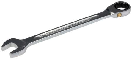 40171616 STAHLWILLE 17F Series Combination Ratchet Spanner, 16mm, 0.629in, Metric, Double Ended, 225 mm Overall