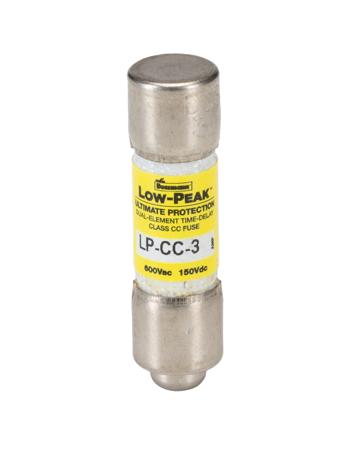 LP-CC-3 Eaton 3A T Melamine Cartridge Fuse, 10 x 38mm