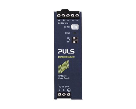 CP10-361 PULS CP10 DIN Rail Power Supply, 240V ac, dc Input, 36V dc Output, 5.7A Output, 240W