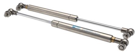268-7080 RS PRO Stainless Steel Gas Strut, with Ball & Socket Joint, 550mm Extended Length, 200mm Stroke Length