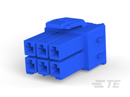 368576-6 TE Connectivity Receptacle for use with PCB Connector