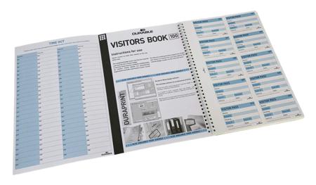 146465 Durable A7 Wirebound Notepad, 100 Plain Sheets