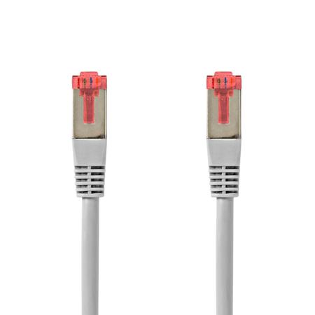 CCGL85220GY50 NedisCCGL85, 5m Cat6, Grey RJ45 to Male RJ45 Male, SF/UTP Shielded, Terminated PVC Sheath