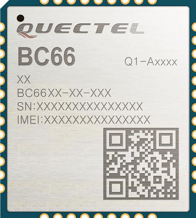 BC66NB-04-STD Quectel  Module B1/B2/B3/B4/B5/B8/B12/B13/B17/B18/B19/B20/B25/B26*/B28/B66/B71/B85MHz