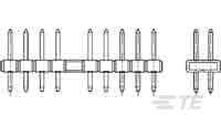 3-5176264-2 TE Connectivity AMPMODU Series Vertical Through Hole PCB Header, 36 Contact(s), 2mm Pitch, 2 Row(s), Unshrouded
