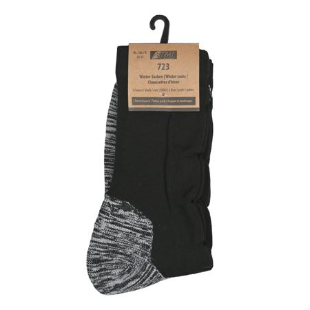 723-1000-42 Black Socks, size 39/42