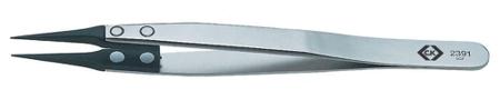 T2391 CK 130 mm, Stainless Steel, Extra Fine, ESD Tweezer