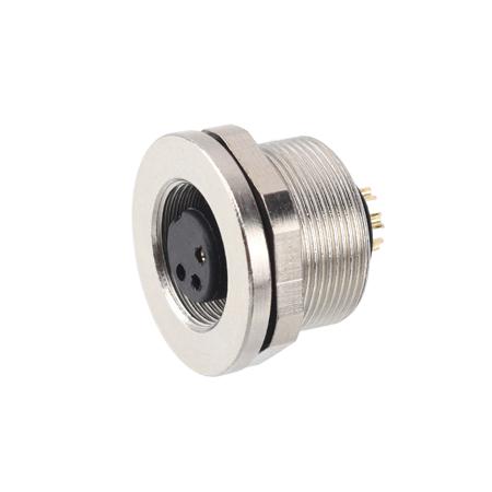 124-631 RS PRO Industrial Circular Connectors, 3 Contacts, Panel Mount, M9 Connector, Socket, Female, IP67
