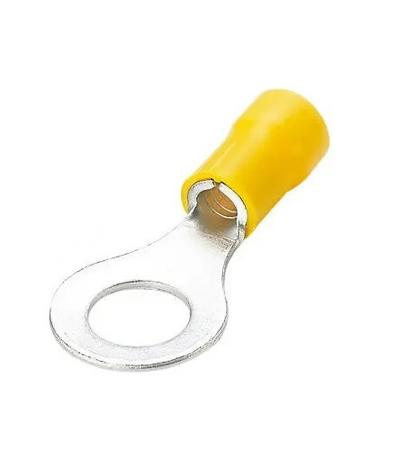 558-917 RS PRO Insulated Ring Terminal, M4 Stud Size, Yellow