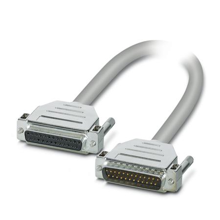 2302175 Phoenix Contact Male 25 Pin D-sub to Female 25 Pin D-sub Serial Cable, 4m