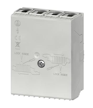 2CCF181820R0001-ZLS924-3LNAB ABB Terminal Block for use with SMISSLINE TP Range - 93mm Length, 160 A, 690 V ac