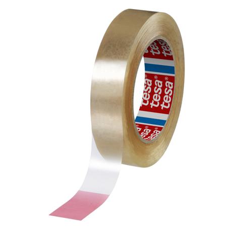 51903-00002-00 Tesa  Transparent Double Sided Tape, 0.086mm Thick, 3 N/cm, PVC Film Backing, 25mm x 66m