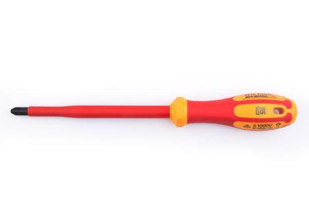 253-9683 RS PRO Phillips Insulated Screwdriver, PH3 Tip, 150mm Blade, VDE/1000V, 270mm Overall