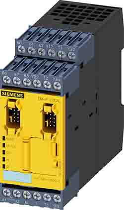 3UF7320-1AU00-0 Siemens 3UF Series Input/Output Module, 4 Inputs, 2 Outputs, 110 V