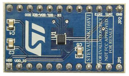 STEVAL-MKI168V1 STMicroelectronics  IIS2DH Adapter Board for use with Standard DIL 24 Socket