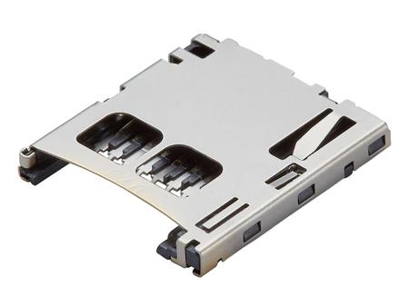 502570-0893 Molex Right Angle Surface Mount MicroSD Card Connector, with Solder Termination
