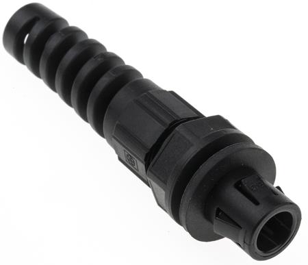 53112936 Lapp M12 Black Polyamide, IP68 Cable Gland