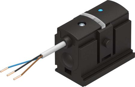SDE5-D2-O-Q6E-P-K Festo Pressure Switch, Push In 6 mm 0bar to 2 bar