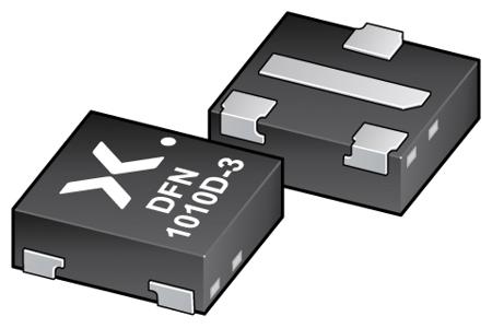 PMXB65UPEZ Nexperia  3 P-channel MOSFET, -3.2 A, -12 V, 4-Pin DFN1010D-3, SOT1215