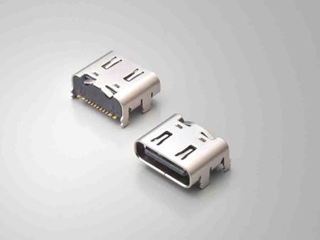 DX07S016JA3R1500 USB Type-C connector,1-row SMT,16pos,Rec