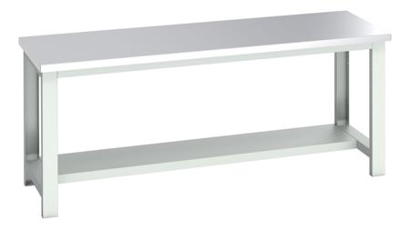 41003660-16V Bott 41003660.16V Sheet Steel Workbench, 350kg Max Load, 840mm x 750mm x 2000mm