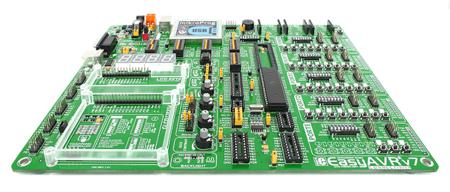 MIKROE-1385 MikroElektronika Easy AVR V7 EasyAVR Development System Development Kit