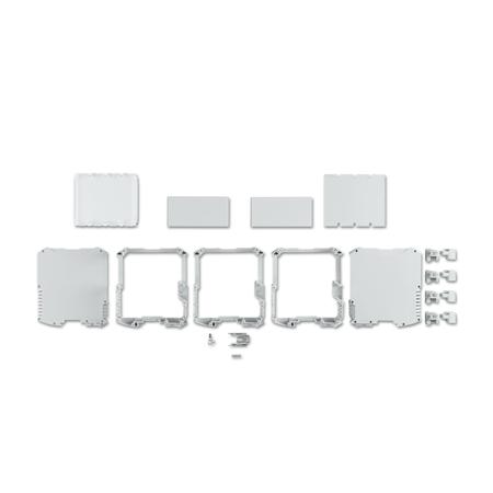 1342911 Phoenix Contact ME Series DIN Rail Housing Set for Use with For Mounting On A DIN Rail