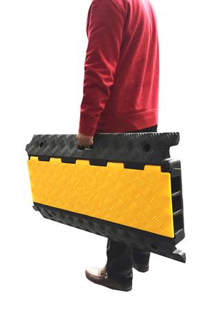 136-5422 RS Pro Cable Cover, 30 mm, 35 mm (Inside dia.), 450 mm x 800mm, Black/Yellow, 5 Channels