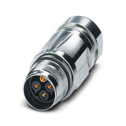 1607688 Phoenix Contact Circular Connector, 4 Contacts, Cable Mount, M17 Connector, Socket, Female, IP67, ST Series