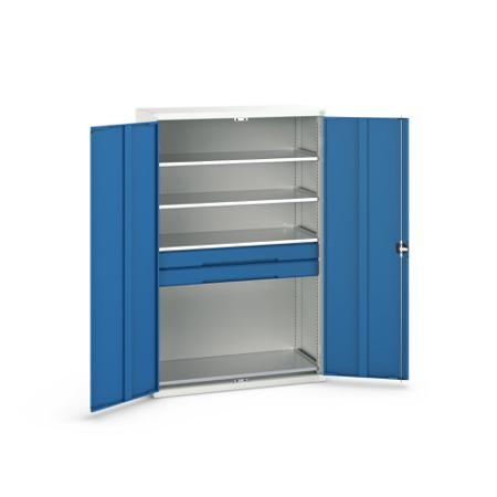 16926654-11 Bott 2 Door, 2 Drawer Sheet Steel Cupboard, 1300 x 550 x 2000mm