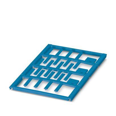 0821072 Phoenix Contact UC-WMT Insert Cable Marker, Blue, Pre-printed "Unlabeled", 0.6 → 22mm Cable, for Conductors,