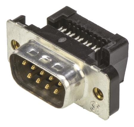 1658608-4 TE Connectivity Amplimite HDF-20 9 Way Cable Mount D-sub Connector Plug, 2.76mm Pitch