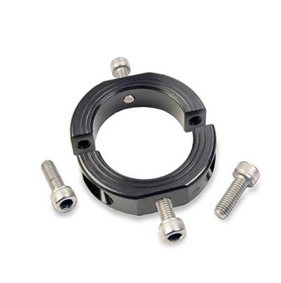 OF-MSP-10-AN Ruland Collar, Two Piece, Clamp Screw, Bore 10mm, OD 24mm, W 9mm, Anodised Aluminium