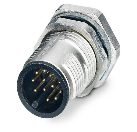 1559945 Phoenix Contact Circular Connector, 12 Contacts, Rear, M12 Connector, Plug, Female, IP65, IP67