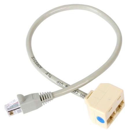 RJ45SPLITTER StarTech.com RJ45 T-Adapter, Cat5e