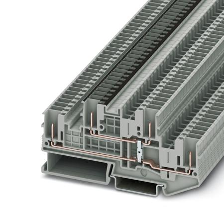 3061509 Phoenix Contact  5, STTB 2 Series Grey, 0.08 → 4mm²