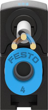 SFTE-1U-Q4-B-2-5K Festo SFTE Series Flow Transmitter Flow Sensor for Air, 0 l/min Min, 1 L/min Max