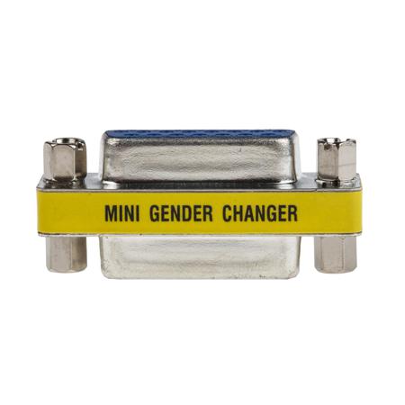 218-223 RS Pro MNGC Series Mini Gender Changer for use with 15 Way D-Sub Connector