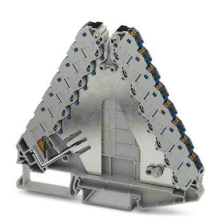 3270225 Phoenix Contact Distribution Block, 29 Way, 2.5mm², 17.5A, 250 V, Grey