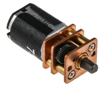 752-1999 RS PRO Brushed Geared DC Geared Motor, 0.46 W, 6 V dc, 17 mNm, 230 rpm, 3mm Shaft Diameter