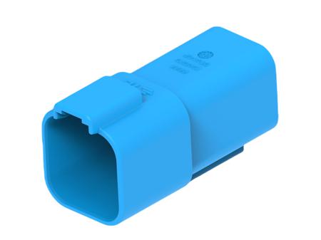 DT04-6P-TE07 TE Connectivity, DT04-6P Automotive Connector Plug Blue Cable 6 Way, Cable Termination
