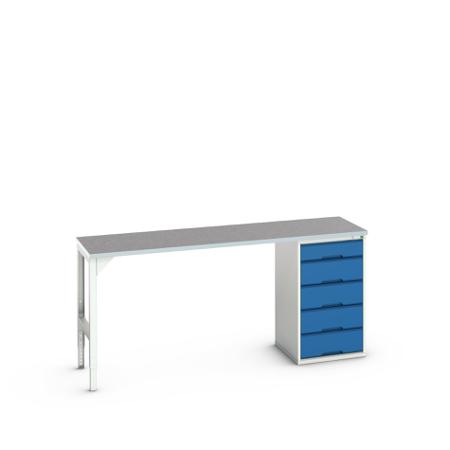16921960-11 Bott Steel Workbench, 300kg Max Load, 930mm x 600mm x 2000mm
