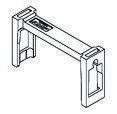 3-1437020-5 10 Way Strain Relief Connector for use with 609 Series