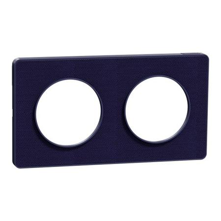S550804KC Schneider Electric Blue 2 Gang Cover Plate
