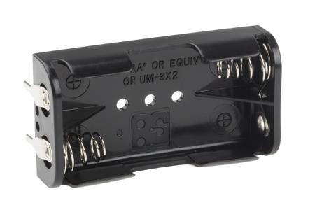 611-9598 RS PRO AA Battery Holder, Coil Spring Contact