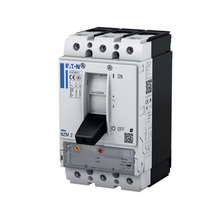 192009-NZMH2-AX100 Eaton, Eaton Moeller NZM MCCB Molded Case Circuit Breaker 3P 100A, Breaking Capacity 5 kA, Fixed Mount