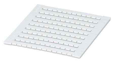 0825037 Phoenix Contact, ZBFM 5 CUS Marker Sheet for use with  for use with Terminal Blocks