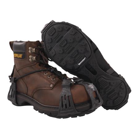 16924 Ergodyne L Brown Rubber Corded Ice Traction Grippers